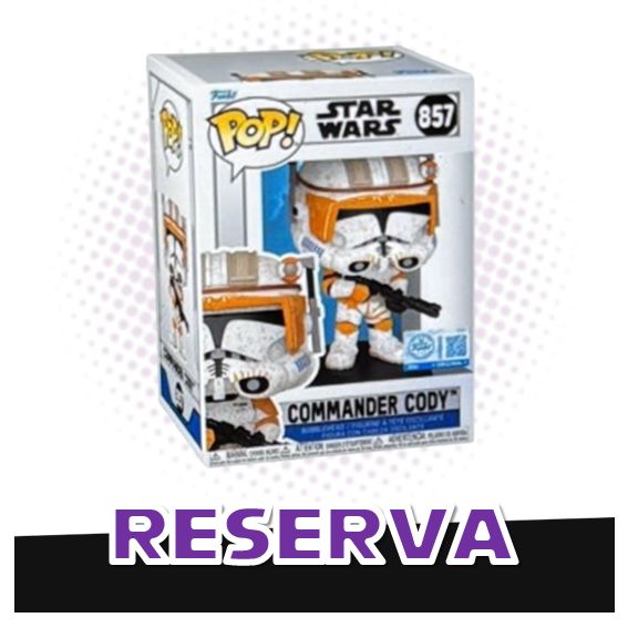 Funko Pop! Commander Cody 857 (SE) - Star Wars RESERVA