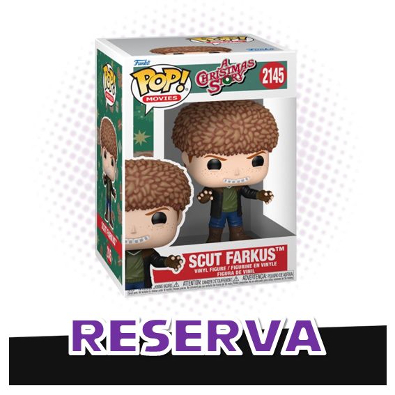 Funko Pop! Scut Farkus 2145 - A Christmas Story RESERVA
