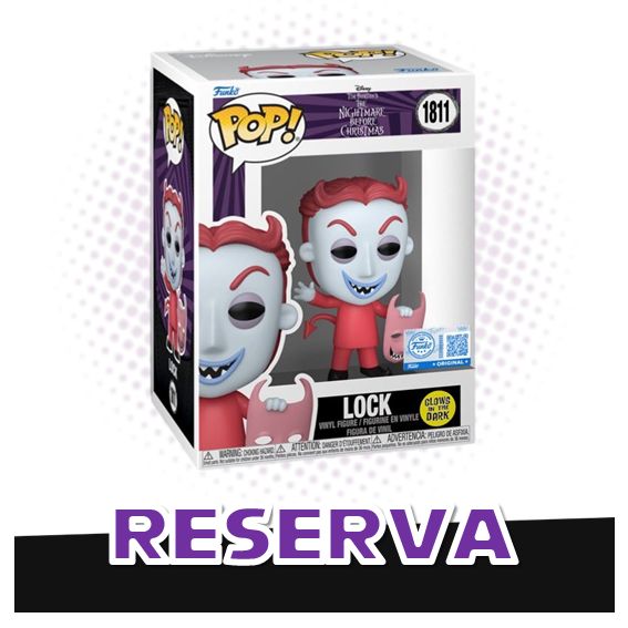 Funko Pop! Lock 1811 (SE) (GITD) - Disney The Nightmare Before Christmas RESERVA