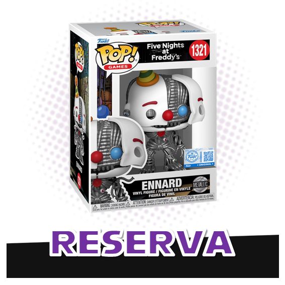 Funko Pop! Ennard 1321 (SE) (METALLIC) - Five Nights at Freddy's FNAF RESERVA
