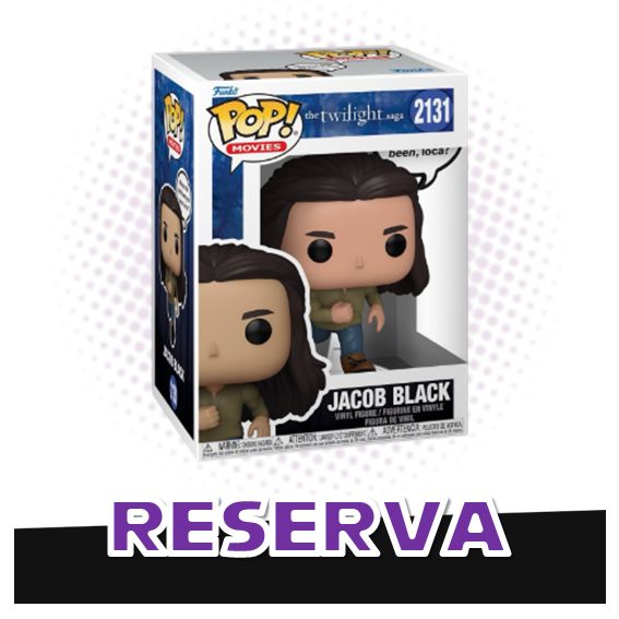 Funko Pop! Jacob Black  2131 - The Twilight Saga Crepusculo RESERVA