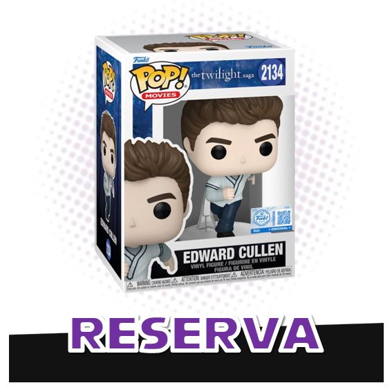 Funko Pop! Edward Cullen 2134 (SE) - The Twilight Saga Crepusculo RESERVA