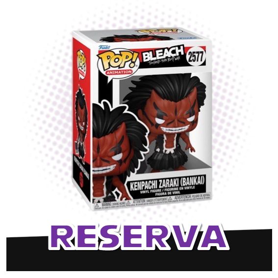Funko Pop! Kenpachi Zaraki  Bankai 2577 - Bleach RESERVA