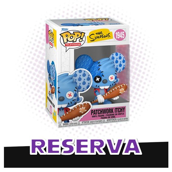 Funko Pop! Patchwork Itchy 1945 - The Simpsons RESERVA