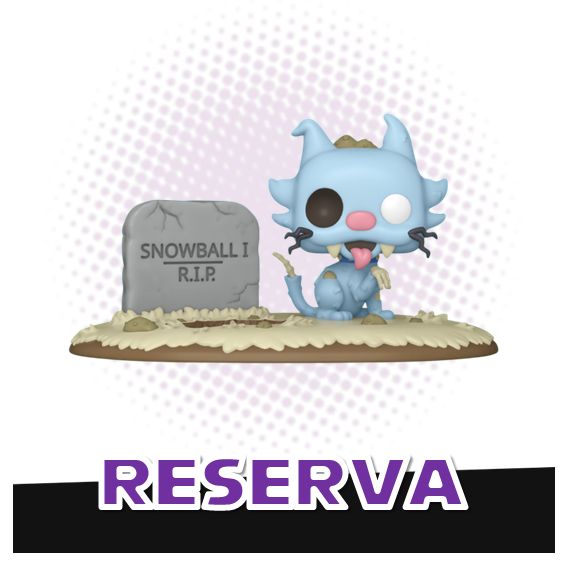 Funko Pop! Deluxe Zombie Snowball 1949 - The Simpsons RESERVA