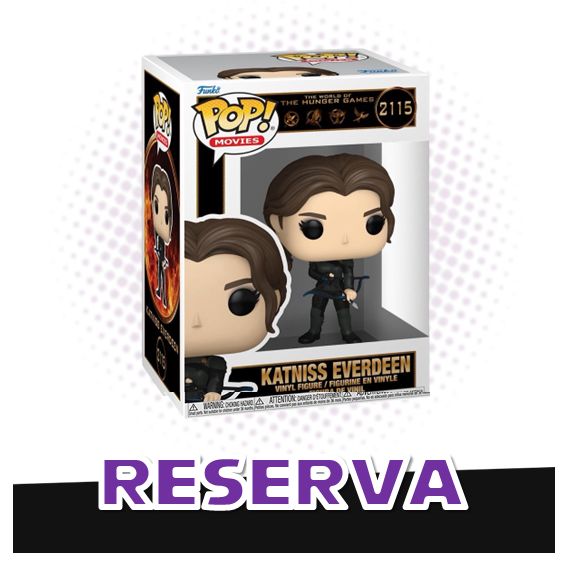 Funko Pop! Katniss Everdeen 2115 - The Hunger Games Los Juegos del Hambre RESERVA