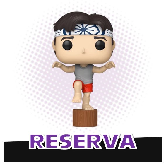Funko Pop! Daniel Crane Kick 2080 - The Karate Kid RESERVA