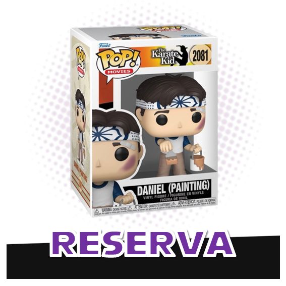 Funko Pop! Daniel Painting 2081 - The Karate Kid RESERVA