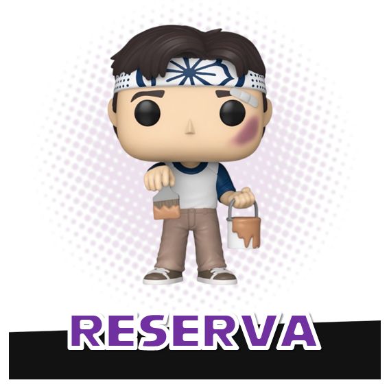 Funko Pop! Daniel Painting 2081 - The Karate Kid RESERVA