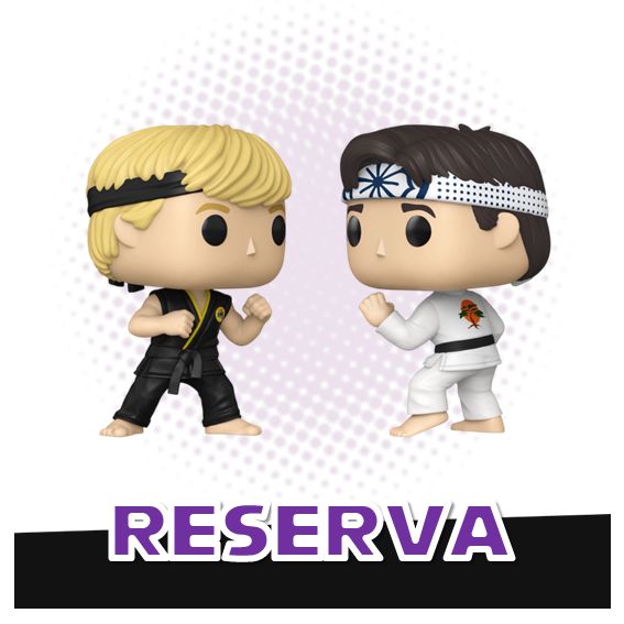 Funko Pop! 2 pack Johnny &amp; Daniel - The Karate Kid RESERVA