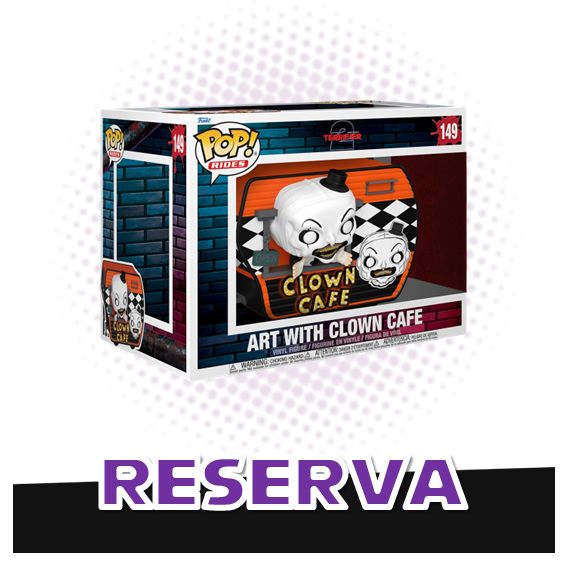 Funko Pop! Rides Art with Clown Cafe 149 - Terrifier