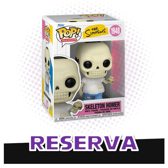 Funko Pop! Skeleton Homer 1948 - The Simpsons RESERVA
