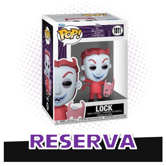 Funko Pop! Lock 1811 - Disney The Nightmare Before Christmas RESERVA