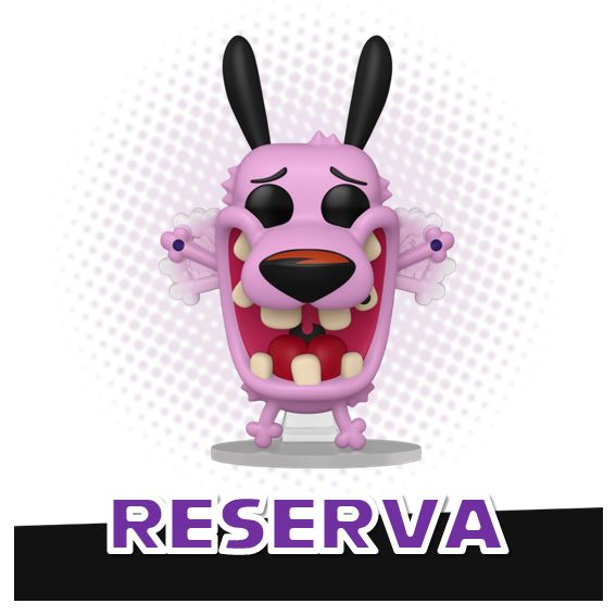 Funko Pop! Courage 2121 - Agallas el Perro Cobarde RESERVA