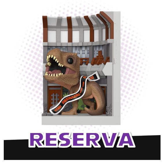 Funko Nooks T. Rex in Vistor Center - Jurassic Park RESERVA