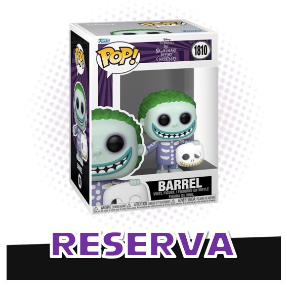 Funko Pop! Barrel 1810 - Disney The Nightmare Before Christmas RESERVA