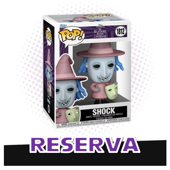 Funko Pop! Shock 1812 - Disney The Nightmare Before Christmas RESERVA