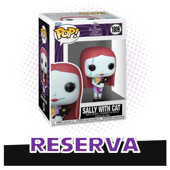 Funko Pop! Sally with Cat 1809 - Disney The Nightmare Before Christmas RESERVA