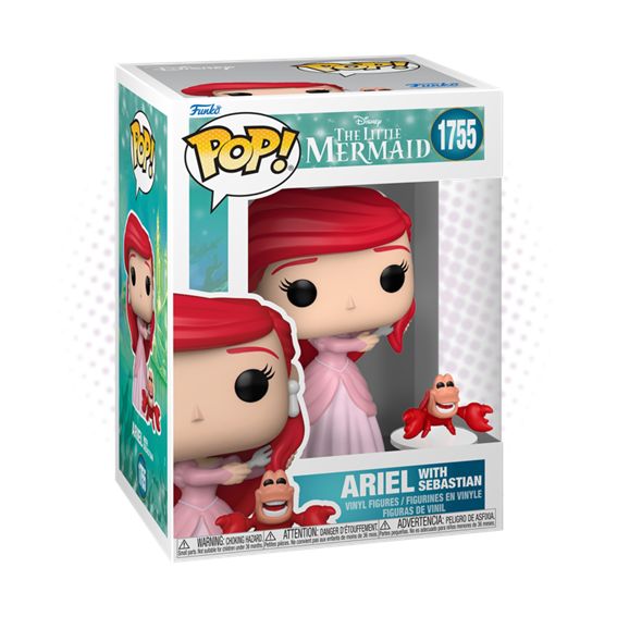 Funko Pop! Ariel with Sebastian 1755 - Disney The Little Mermaid
