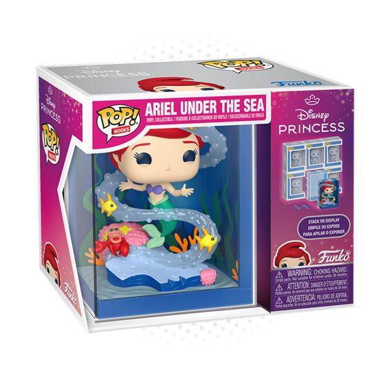 Funko Pop! Nooks Ariel Under The Sea - Disney Princess The Little Mermaid