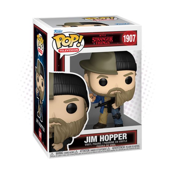 Funko Pop! Jim Hopper 1907 - Netflix Stranger Things