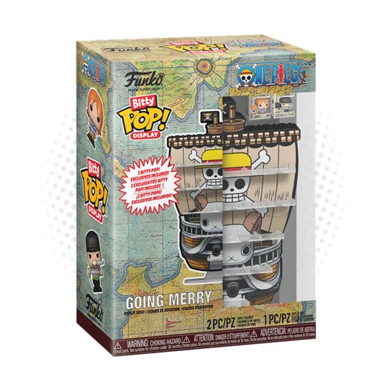 Bitty Pop! Display One Piece Going Merry