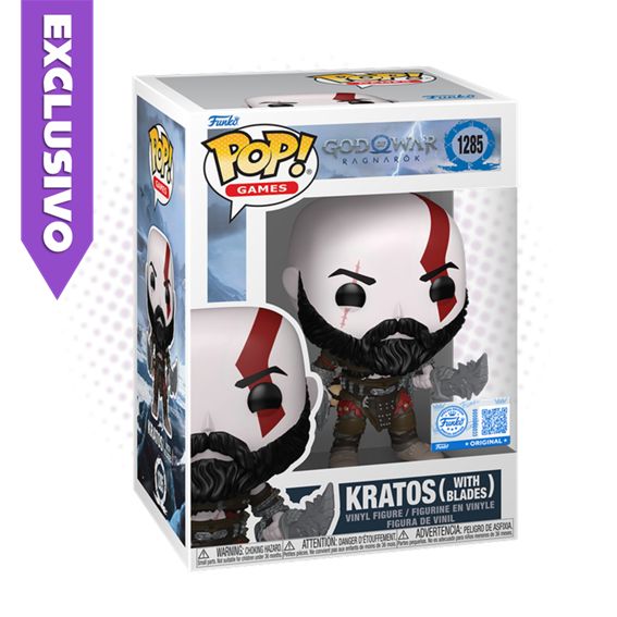 Funko Pop! Kratos with Blades 1285 (SE) - God of War Ragnarok