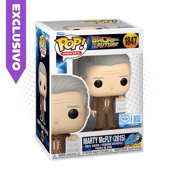 Funko Pop! Marty McFly 2015 1847 (SE) - Back To The Future