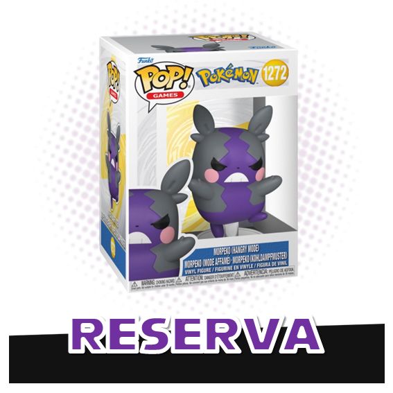 Funko Pop! Morpeko Hangry Mode 1272 - Pokemon RESERVA