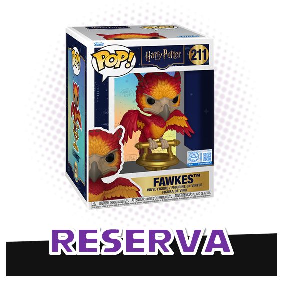 Funko Pop! Fawkes 211 (SE) Premium - Harry Potter RESERVA