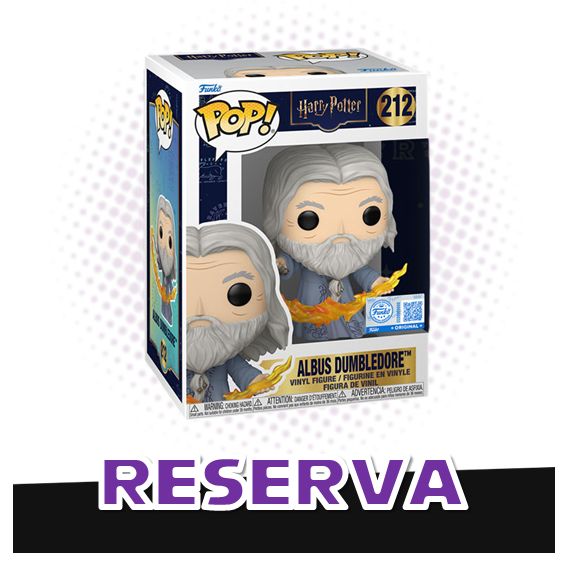 Funko Pop! Albus Dumbledore 212 (SE) - Harry Potter RESERVA