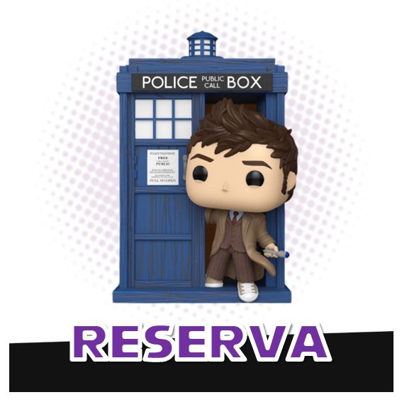Funko Pop! Rides Tardis with Tenth Doctor 318 - Doctor Who