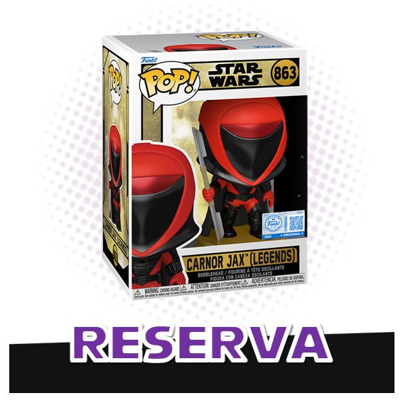Funko Pop! Carnox Jax Legends 863 (SE) - Star Wars RESERVA