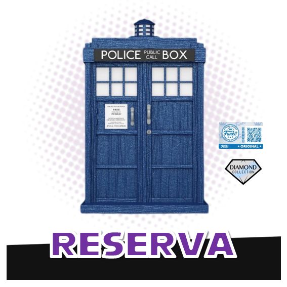 Funko Pop! 6'' Tardis 1969 (Diamond) (SE) - Doctor Who RESERVA