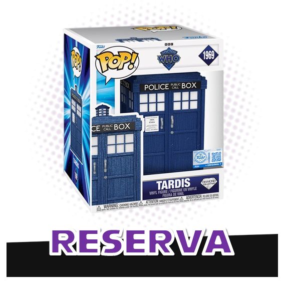 Funko Pop! 6'' Tardis 1969 (Diamond) (SE) - Doctor Who RESERVA