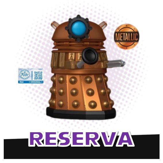 Funko Pop! Bronze Dalek 1968 (SE) (opción chase aleatoria) - Doctor Who RESERVA