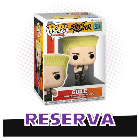 Funko Pop! Guile 2100 - Street Fighter  RESERVA