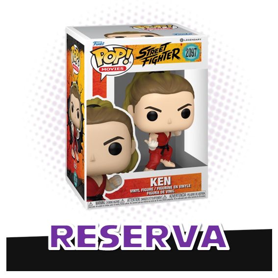 Funko Pop! Ken 2097 - Street Fighter  RESERVA