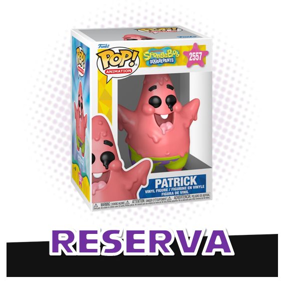 Funko Pop! Patrick 2557 - Bob Esponja Spongebob Squarepants RESERVA