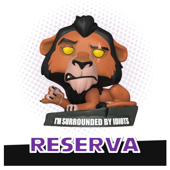 Funko Pop! Scar 1801 MEME - Disney Villains RESERVA