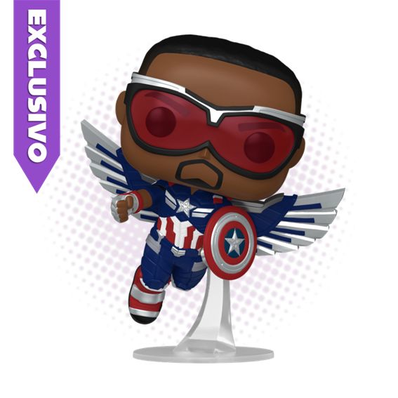 Funko Pop! Captain America 1381 (SE) - Marvel