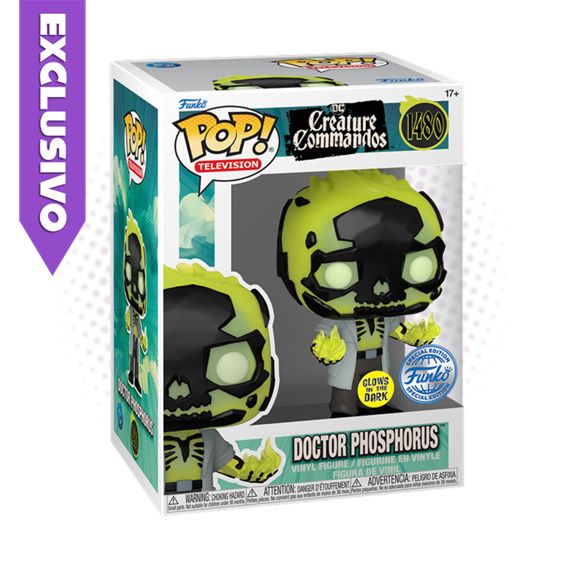 Funko Pop! Doctor Phosphorus 1480 (SE) (GITD) - DC Comics Creature Commandos