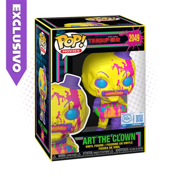 Funko Pop! Art The Clown 2049 (SE) Black Light - Terrifier