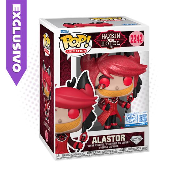 Funko Pop! Alastor 2242 (SE) (Diamond) - Hazbin Hotel