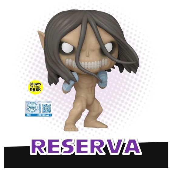 Funko Pop! Eren Jaeger 2584 (SE) (GITD) - Attack on Titan RESERVA