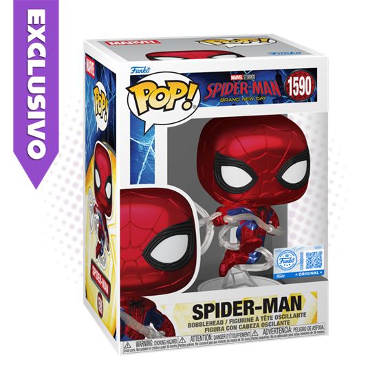 Funko Pop! Spider-Man 1590 (SE) Metallic - Marvel Spider-Man