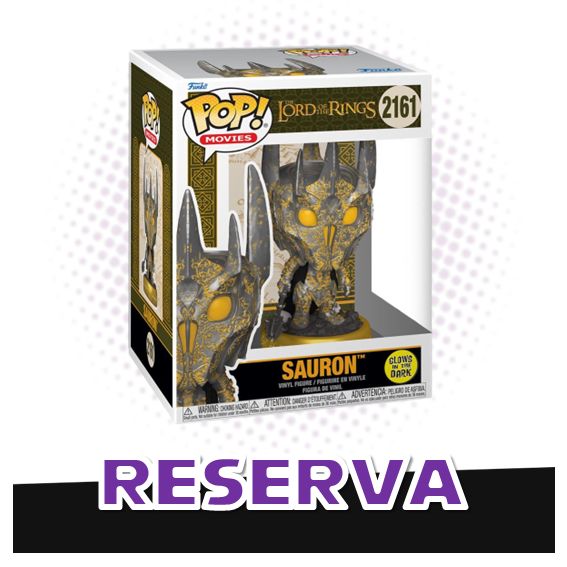 Funko Pop! Sauron 2161 (GITD) Premium - The Lord of The Rings RESERVA