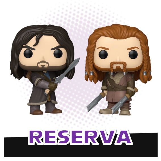 Funko Pop! 2 pack Kili The Dwarf &amp; Fili The Dwarf - The Hobbit RESERVA