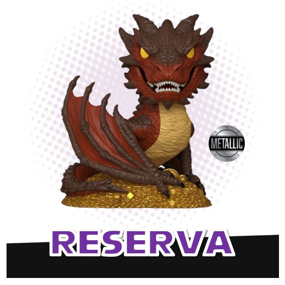 Funko Pop! Deluxe Smaug 2188 (Metallic) - The Hobbit RESERVA