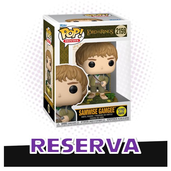Funko Pop! Samwise Gamgee 2159 (GITD) - The Lord of The Rings RESERVA